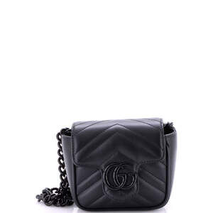 Gucci Gg Marmont Flap Belt Bag #221146G12B